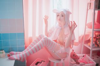 ［COS写真］DJAWA Photo－ Bambi (밤비) – Ángel de Rosa [49P 347MB]