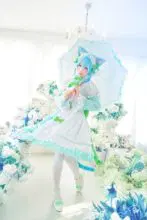 ［COS写真］ElyEE子 猫耳下午茶