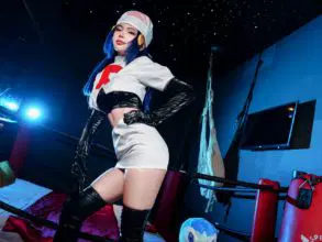 ［COS写真］ZinieQ Dawn Pokemon in Team Rocket costume