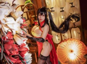 ［COS写真］KANEKO_咔喵  大凤旗袍 [23P 188.71 MB]