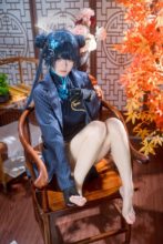 ［COS写真］九柒喵  碧蓝档案 妃咲 [28P 137.03 MB]